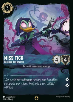 Miss Tick - Sorcière des ombres 11/31 — Illumineer's Quest: Deep Trouble