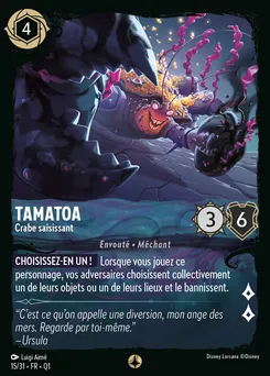 Tamatoa - Crabe saisissant 15/31 — Illumineer's Quest: Deep Trouble
