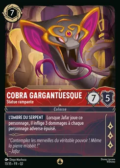 Cobra gargantuesque - Statue rampante 13/35 — Illumineer's Quest: Palace Heist