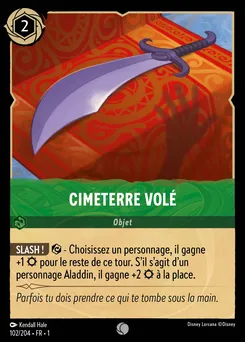 Cimeterre volé 102/204 — The First Chapter