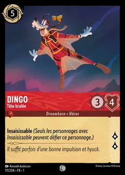 Dingo - Tête brulée 111/204 — The First Chapter