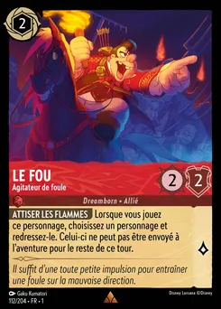 Le Fou - Agitateur de foule 112/204 — The First Chapter