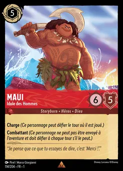 Maui - Idole des Hommes 114/204 — The First Chapter