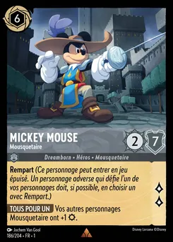 Mickey Mouse - Mousquetaire 186/204 — The First Chapter
