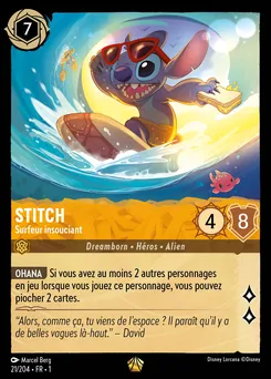 Stitch - Surfeur insouciant 21/204 — The First Chapter