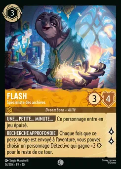 Flash - Spécialiste des archives 14/204 — Whispers in the Well
