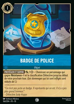 Badge de police 166/204 — Whispers in the Well