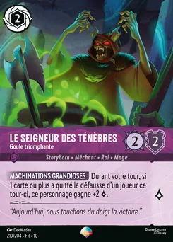 Le Seigneur des Ténèbres - Goule triomphante 210/204 — Whispers in the Well