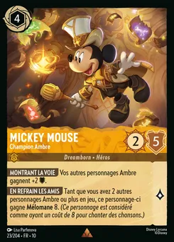 Mickey Mouse - Champion Ambre 23/204 — Whispers in the Well