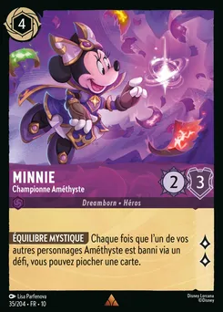 Minnie - Championne Améthyste 35/204 — Whispers in the Well