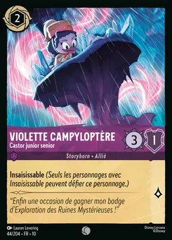 Violette Campyloptère - Castor junior senior 44/204 — Whispers in the Well