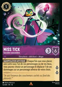 Miss Tick - Sorcière rancunière 52/204 — Whispers in the Well