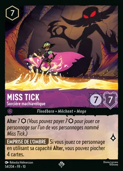 Miss Tick - Sorcière machiavélique 54/204 — Whispers in the Well