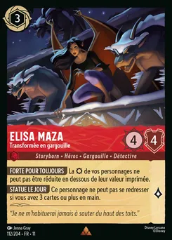 Elisa Maza - Transformée en gargouille 112/204 — Winterspell