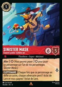 Sinister Mask - Ennemi public numéro un 116/204 — Winterspell