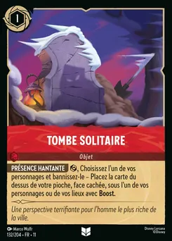 Tombe solitaire 132/204 — Winterspell