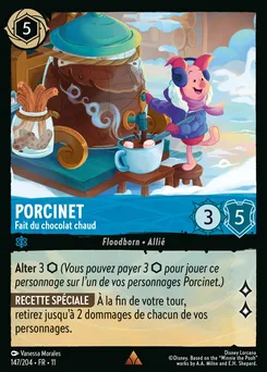 Porcinet - Fait du chocolat chaud 147/204 — Winterspell