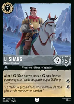 Li Shang - Meneur vaillant 183/204 — Winterspell