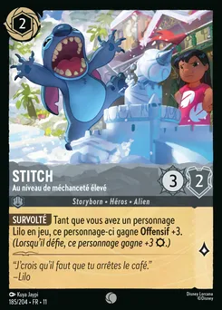 Stitch - Au niveau de méchanceté élevé 185/204 — Winterspell