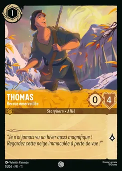 Thomas - Recrue émerveillée 1/204 — Winterspell