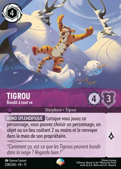Tigrou - Bondit à tout va 208/204 — Winterspell