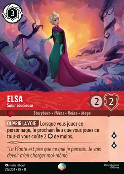 Elsa - Sœur soucieuse 215/204 — Winterspell