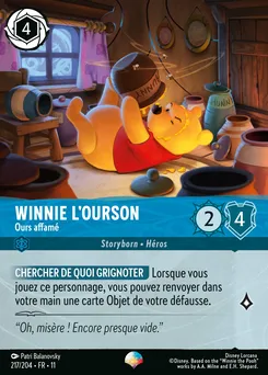 Winnie l'ourson - Ours affamé 217/204 — Winterspell