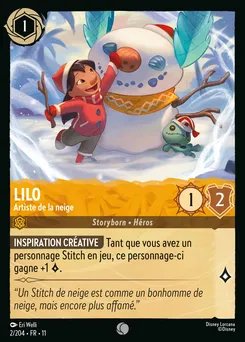 Lilo - Artiste de la neige 2/204 — Winterspell