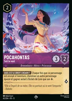 Pocahontas - Suit le vent 42/204 — Winterspell