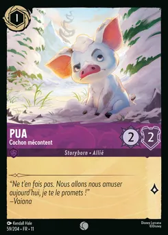 Pua - Cochon mécontent 59/204 — Winterspell