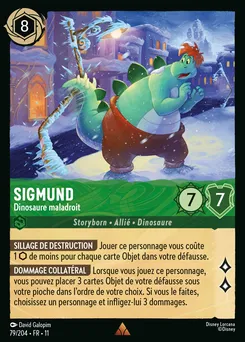 Sigmund - Dinosaure maladroit 79/204 — Winterspell