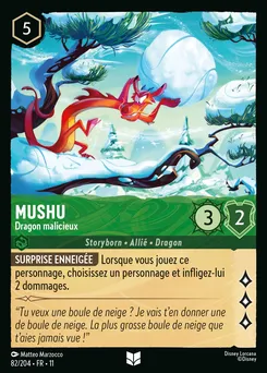 Mushu - Dragon malicieux 82/204 — Winterspell
