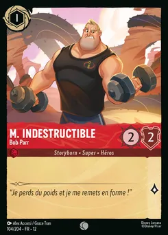 M. Indestructible - Bob Parr 104/204 — Wilds Unknown