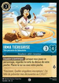 Irma Tièregrise - Tête pensante du laboratoire 152/204 — Wilds Unknown
