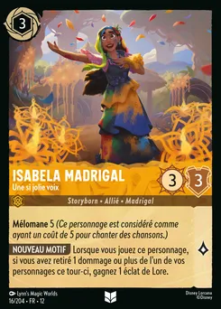 Isabela Madrigal - Une si jolie voix 16/204 — Wilds Unknown