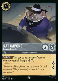 Rat Capone - Rongeur Gangster 183/204 — Wilds Unknown