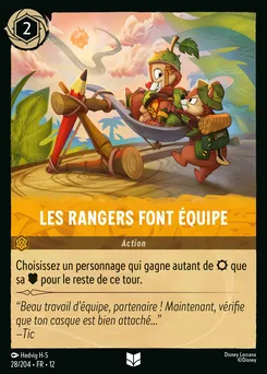 Les rangers font équipe 28/204 — Wilds Unknown