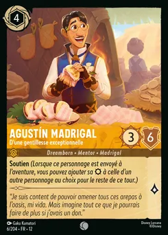 Agustín Madrigal - D'une gentillesse exceptionnelle 6/204 — Wilds Unknown