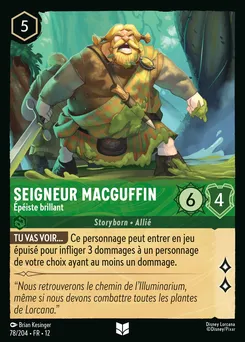 Seigneur MacGuffin - Épéiste brillant 78/204 — Wilds Unknown