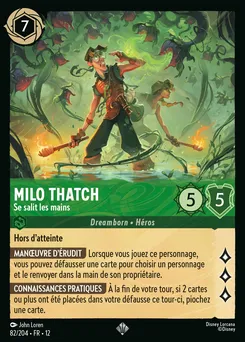 Milo Thatch - Se salit les mains 82/204 — Wilds Unknown