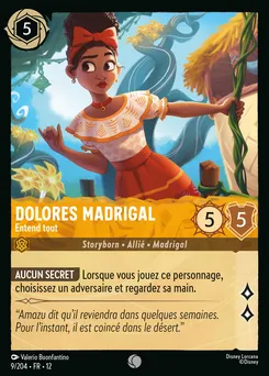 Dolores Madrigal - Entend tout 9/204 — Wilds Unknown
