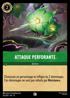 Attaque perforante 102/207 — Attack of the Vine!