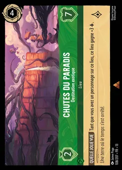 Chutes du Paradis - Destination exotique 108/207 — Attack of the Vine!