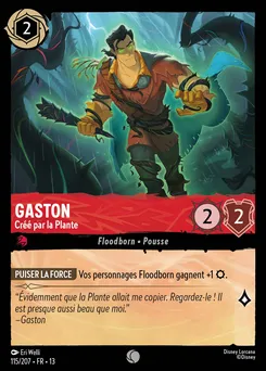 Gaston - Créé par la Plante 115/207 — Attack of the Vine!