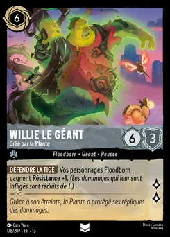 Willie le géant - Créé par la Plante 178/207 — Attack of the Vine!
