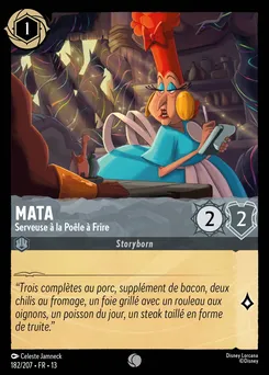 Mata - Serveuse à la Poêle à Frire 182/207 — Attack of the Vine!
