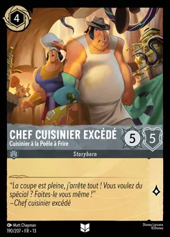 Chef cuisinier excédé - Cuisinier à la Poêle à Frire 190/207 — Attack of the Vine!