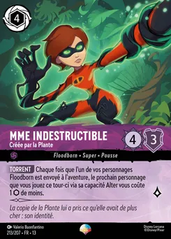 Mme Indestructible - Créée par la Plante 213/207 — Attack of the Vine!