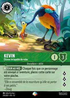 Kevin - Oiseau incapable de voler 215/207 — Attack of the Vine!