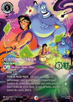 Aladdin & Génie - Potes facétieux 232/207 — Attack of the Vine!